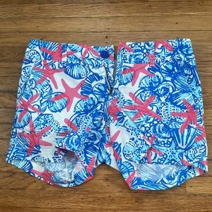 Lilly Pulitzer She She Shells Callahan 5 inch Short size 0